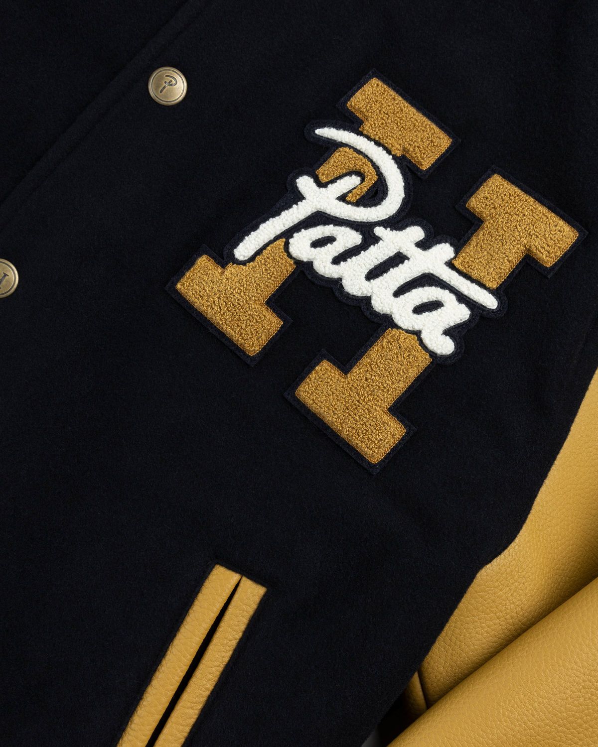 Patta x Tommy Hilfiger – Varsity Jacket Sport Navy - Bomber Jackets - Blue - Image 4