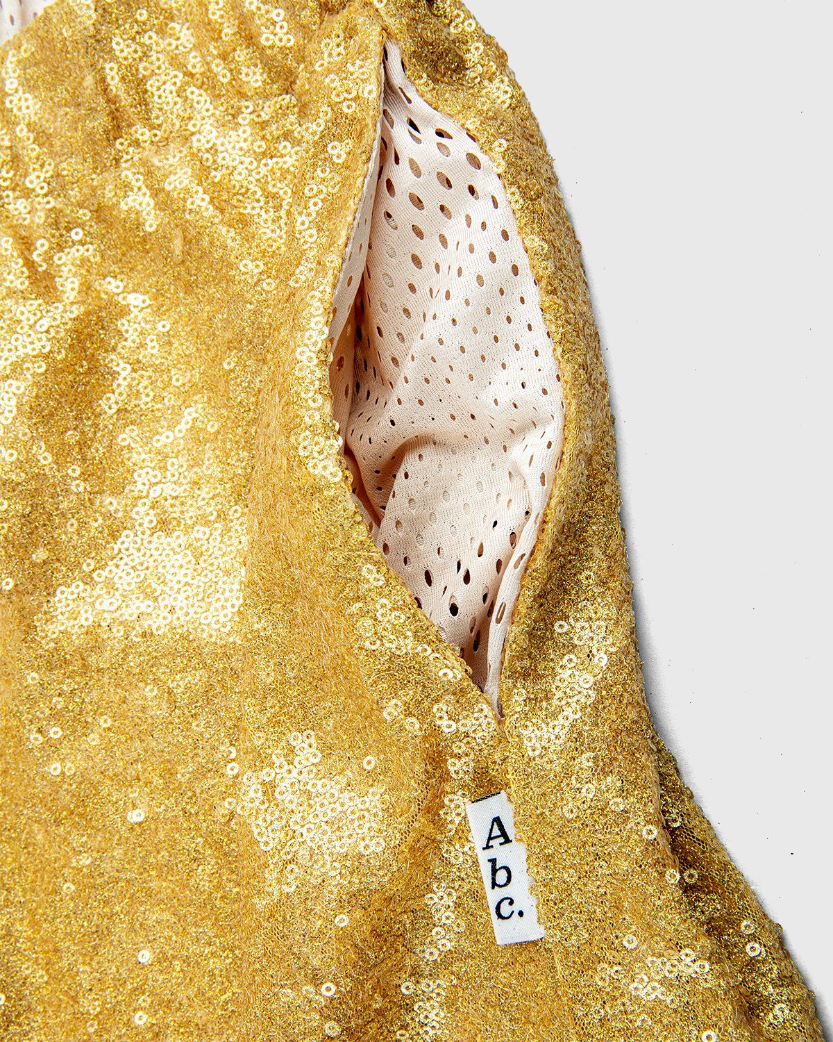 Advisory Board Crystals x Highsnobiety – Sequin Shorts Clay - Bermuda Cuts - Yellow - Image 3