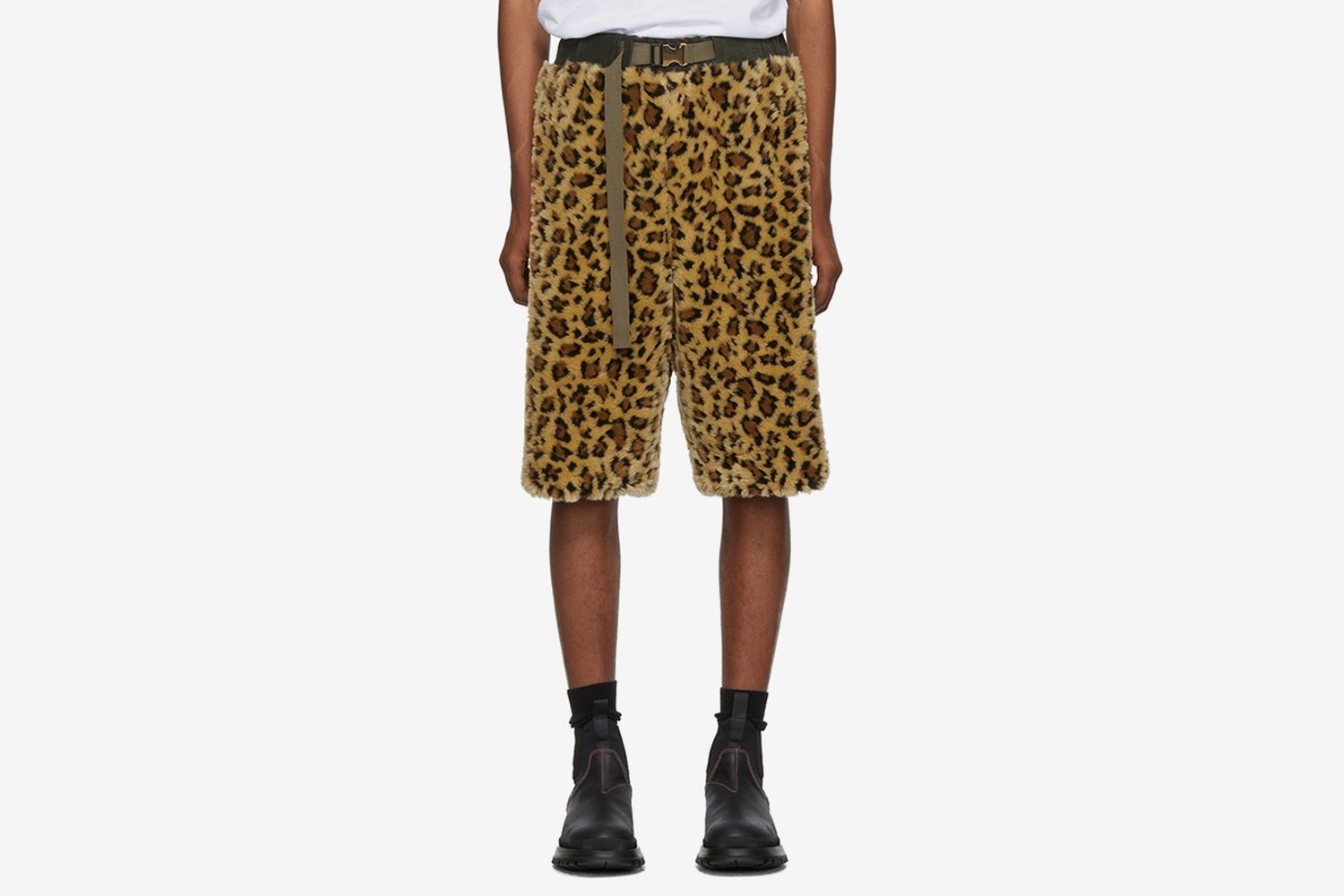 Faux-Fur Shorts