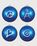 Colette Mon Amour – Christmas Baubles - Deco - Blue - Image 1