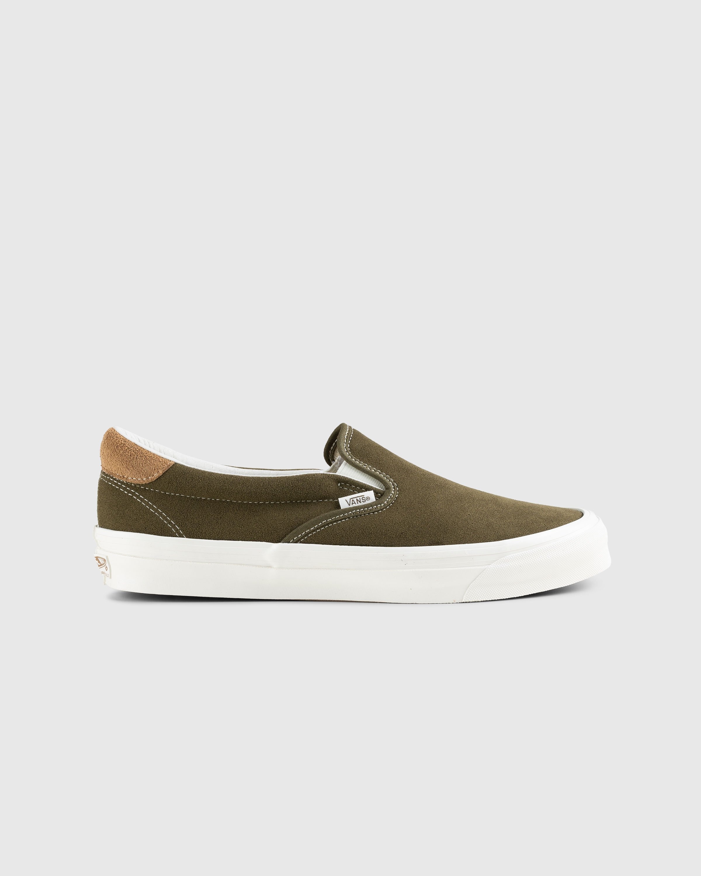 Vans OG Slip On 59 LX Suede Green Highsnobiety Shop