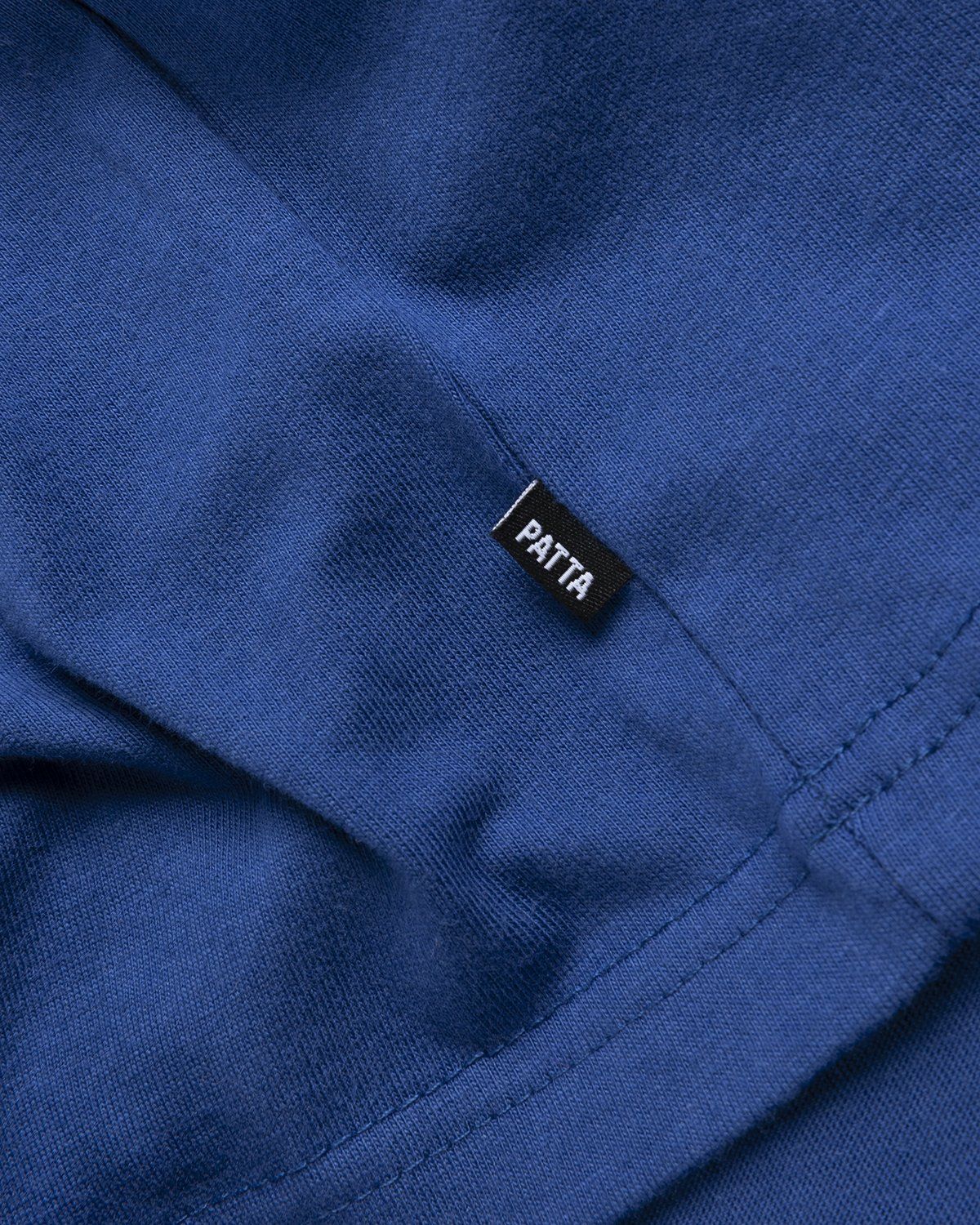 Patta – Basic Script P T-Shirt Monaco Blue - T-shirts - Blue - Image 6
