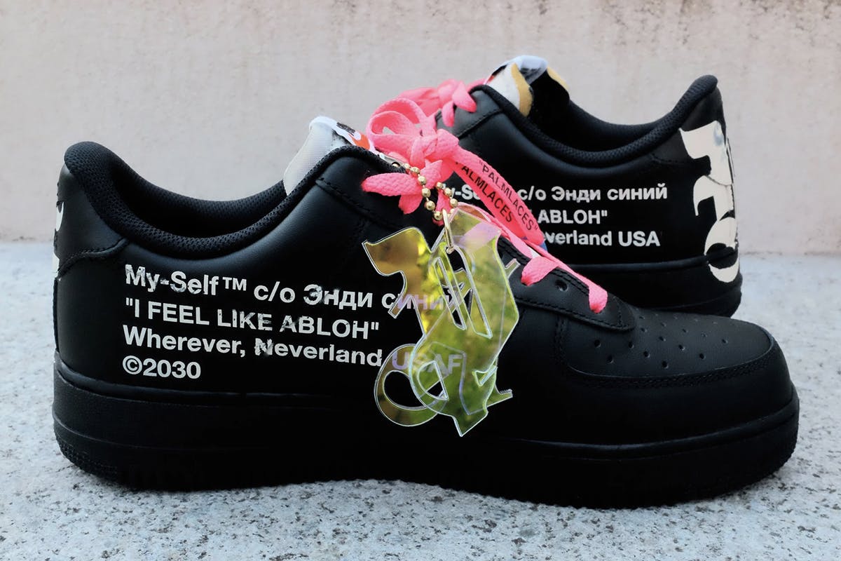Palm Angels Debut Customized Nike Air Force 1