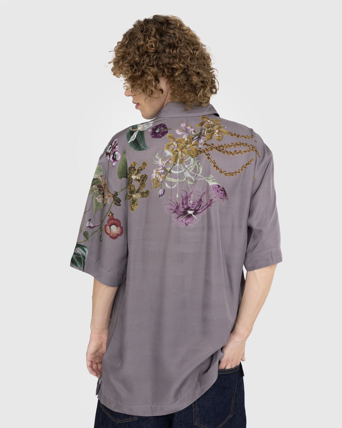 Dries van Noten – Cassidye Shirt Mauve - Shirts - Purple - Image 3