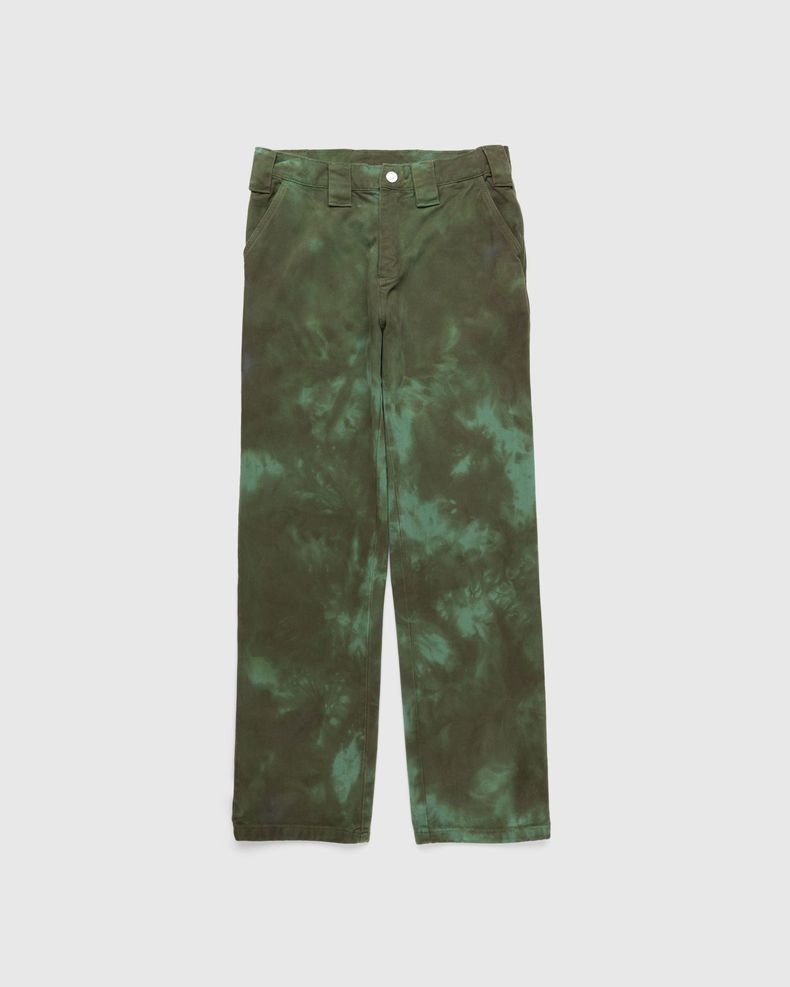 Affix – Crease-Dye Duty Pant Green