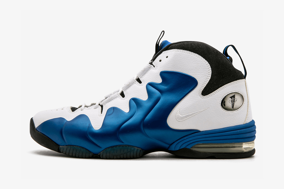 Nike Air Penny 3 OG blue, black and white from 2009