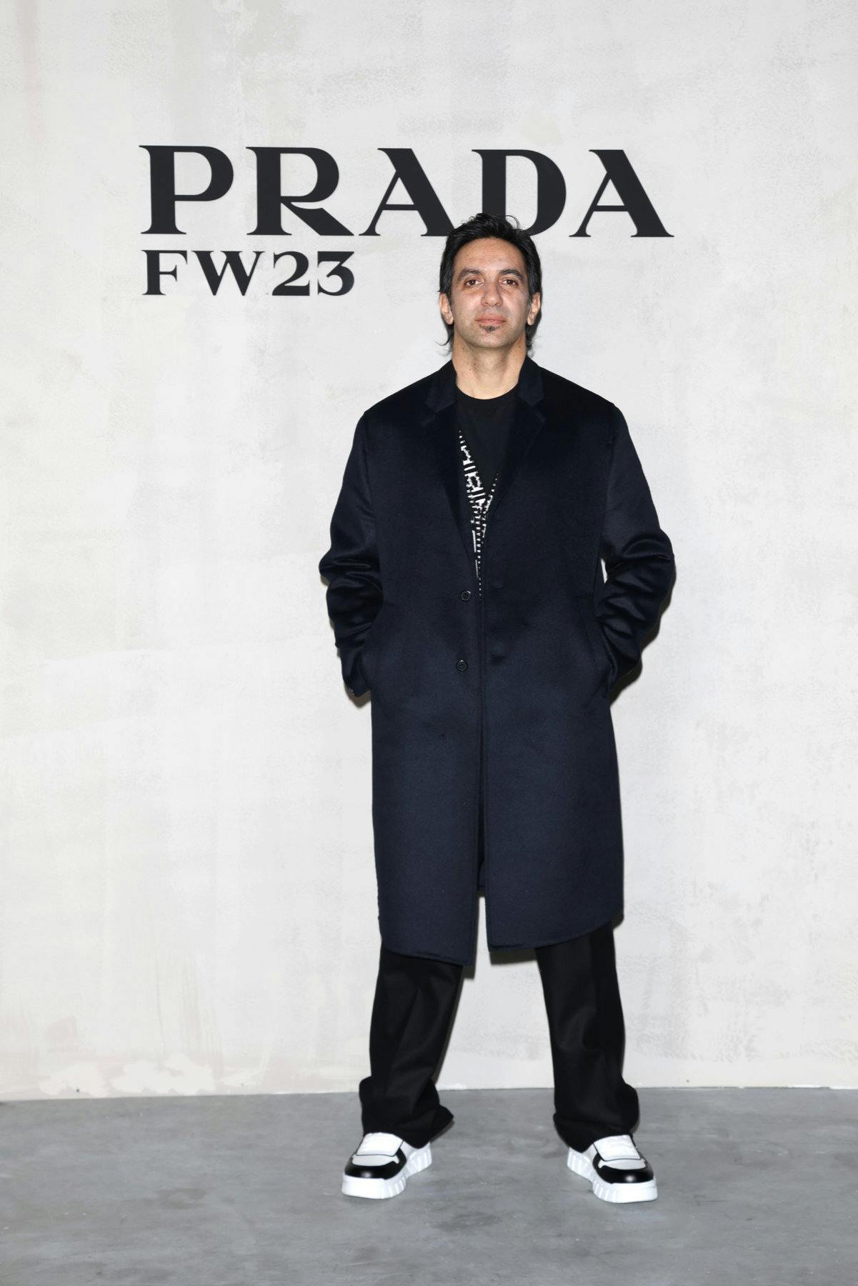 Dario Costa at Prada's Fall/Winter 2023 menswear fashion show