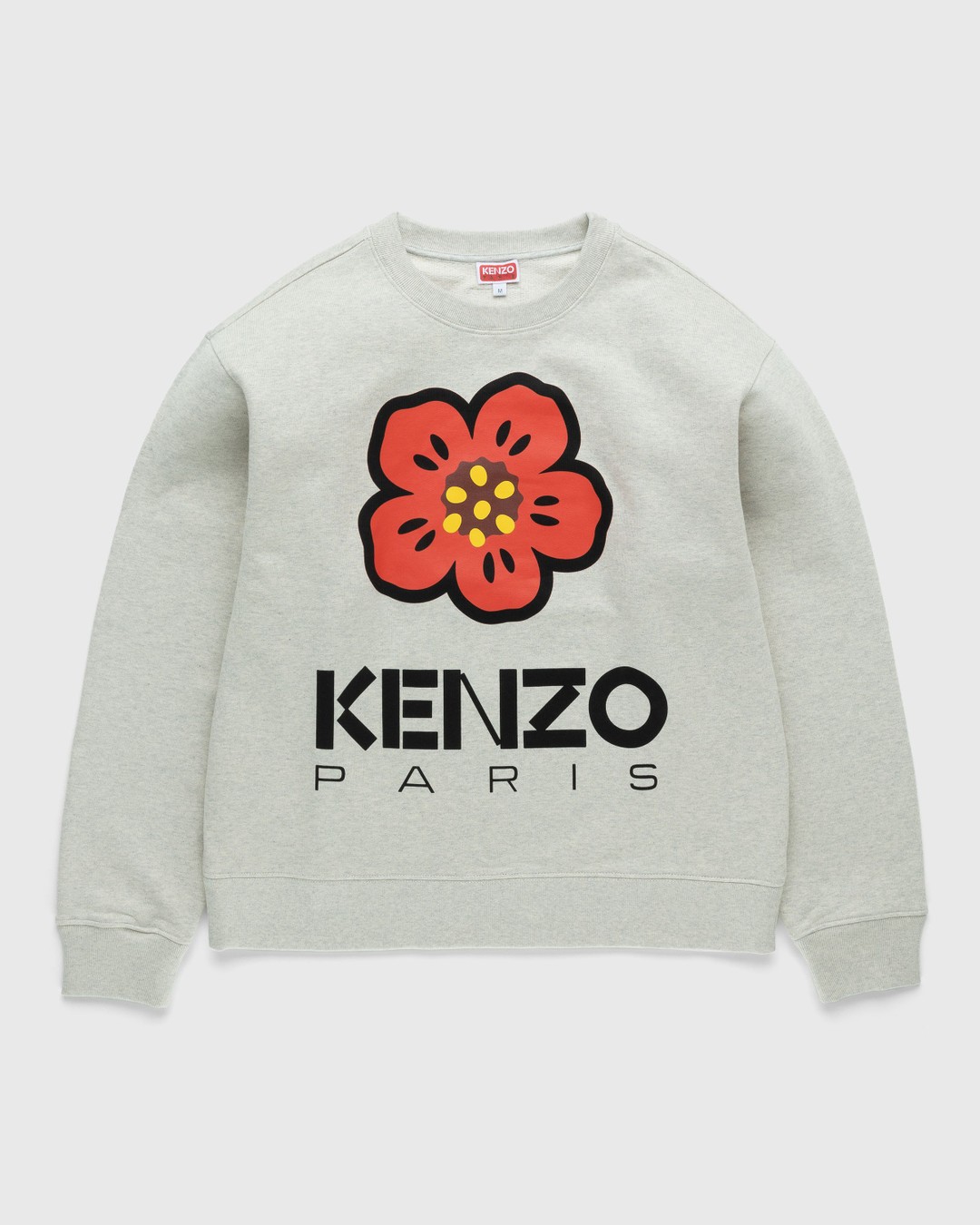 Kenzo – ‘BOKE FLOWER’ Sweatshirt - Knitwear - Grey - Image 1