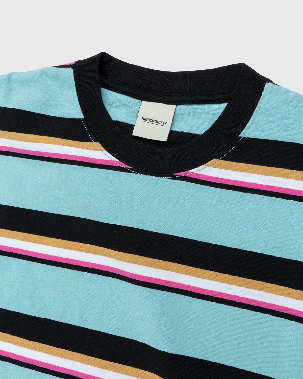Highsnobiety – Stripe Longsleeve Jersey Sky Blue - Longsleeves - Blue - Image 4