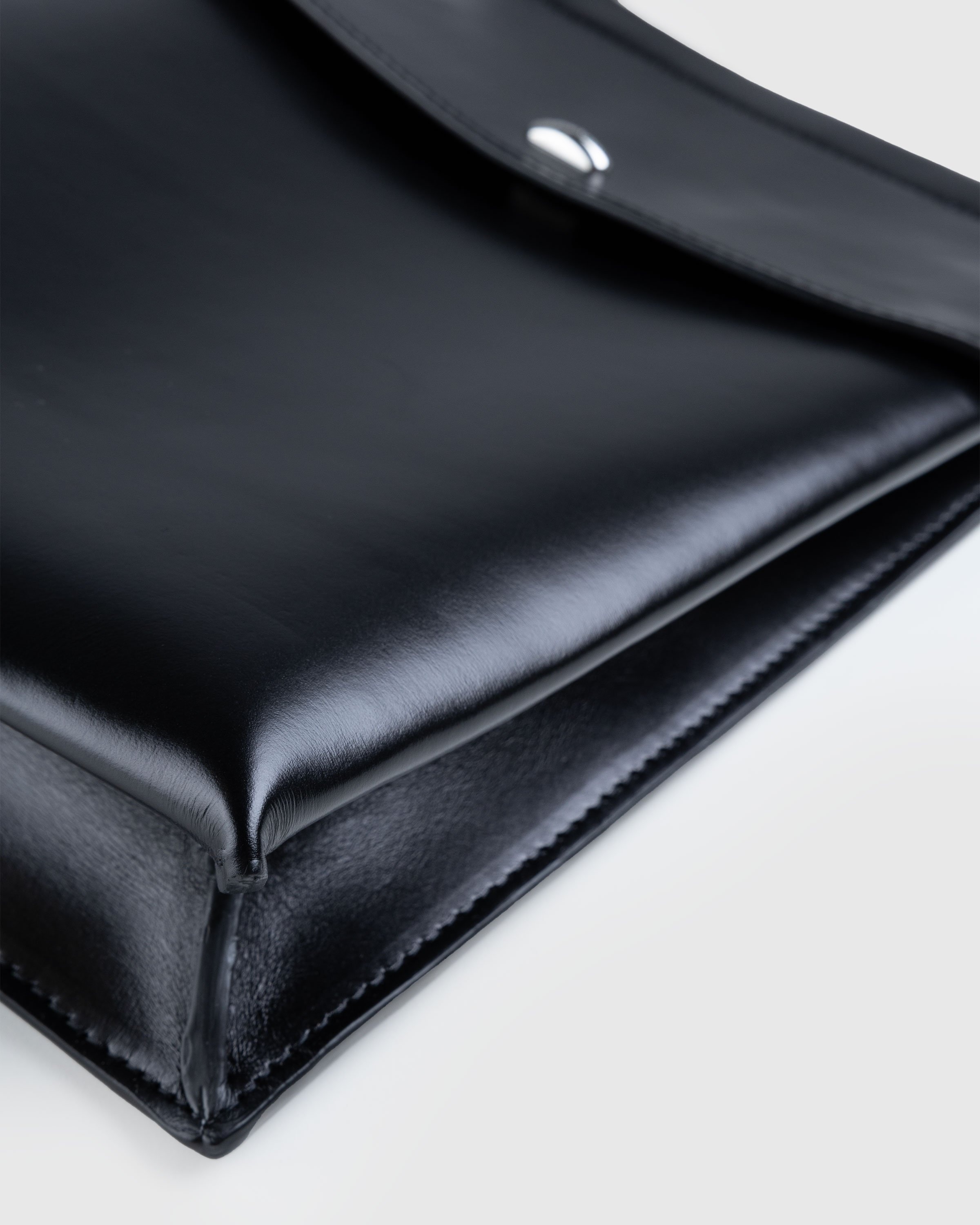 Our Legacy – Leather Pocket Bag Black - Bags - Black - Image 3