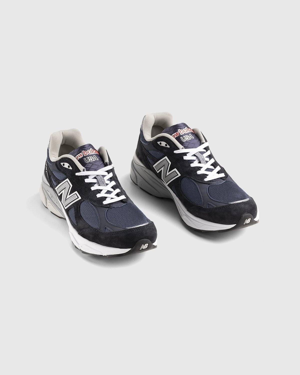 New Balance – M990NB3 Navy Denim Black - Low Top Sneakers - Blue - Image 3