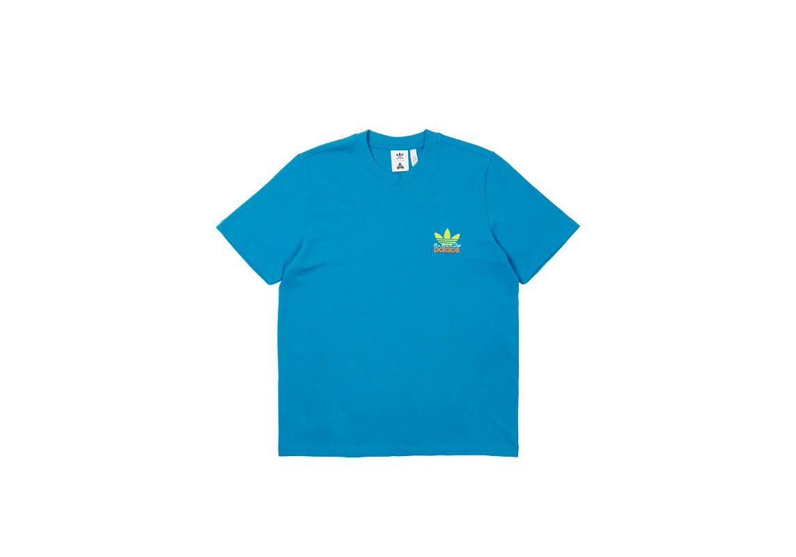 Palace Summer T shirt Adidas natural blue 0087