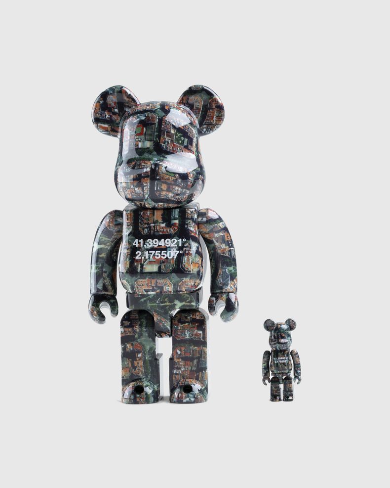 Be@rbrick Benjamin Grant Overview Barcelona 100% and 400% Set Multi