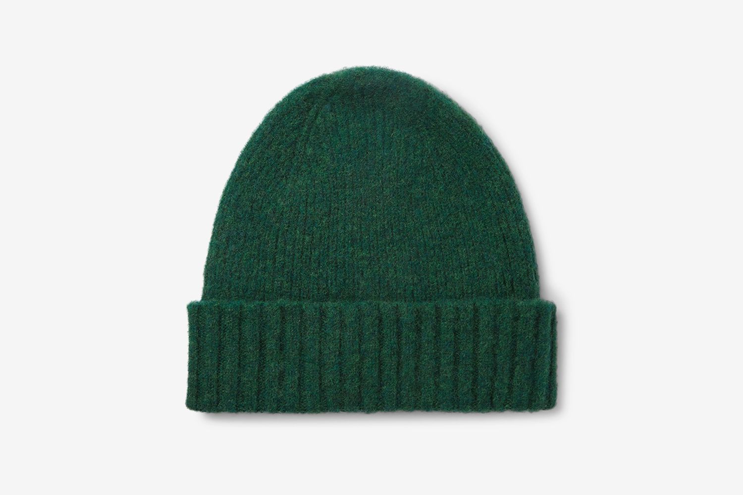 Ribbed Wool Beanie