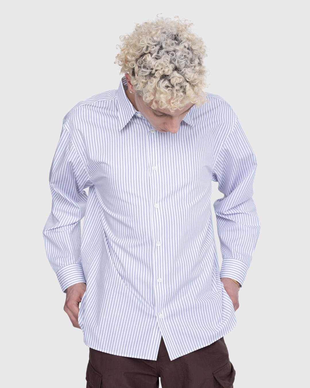 Dries van Noten – Croom Shirt White - Shirts - White - Image 5