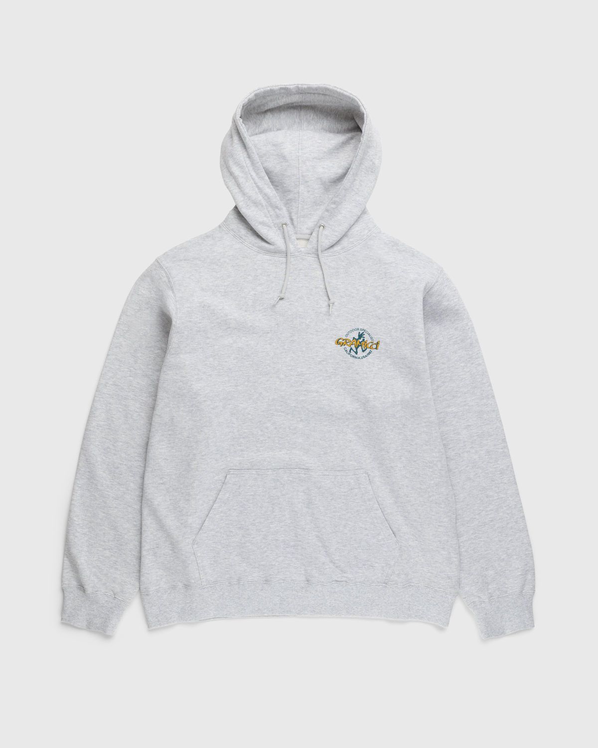 Gramicci – Running Man Hoodie Grey - Sweats - Grey - Image 2