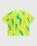 Spray Dyed Oversize Tee Yellow