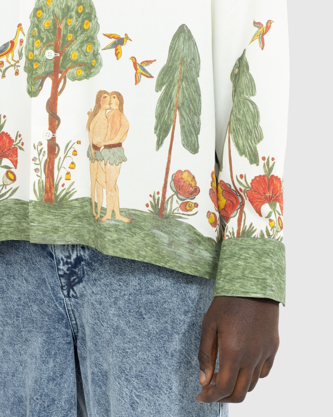 Carne Bollente – Eves Garden Button-Up Shirt Multi - Shirts - Multi - Image 4