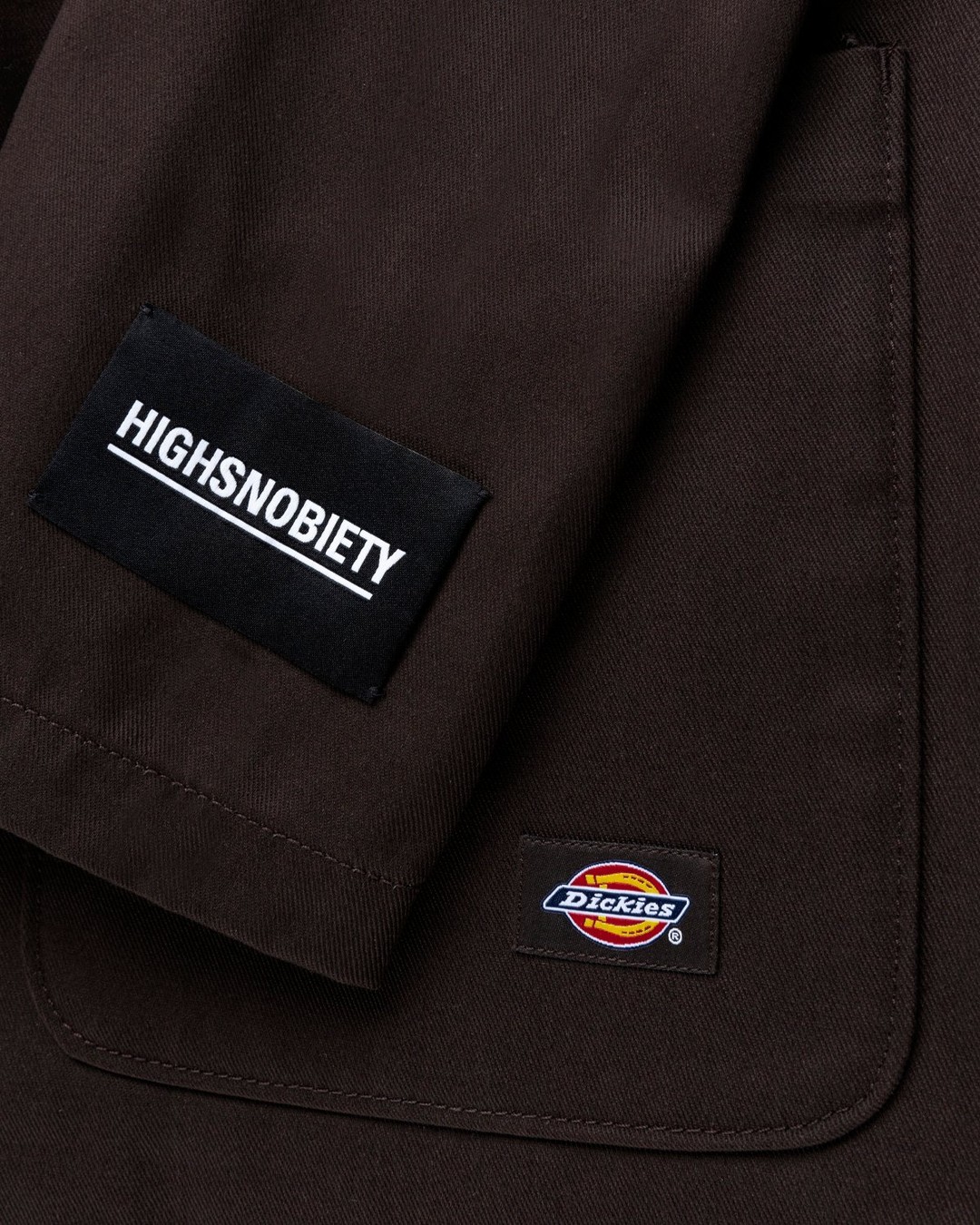 Highsnobiety x Dickies – Blazer Dark Brown - Suits - Brown - Image 3