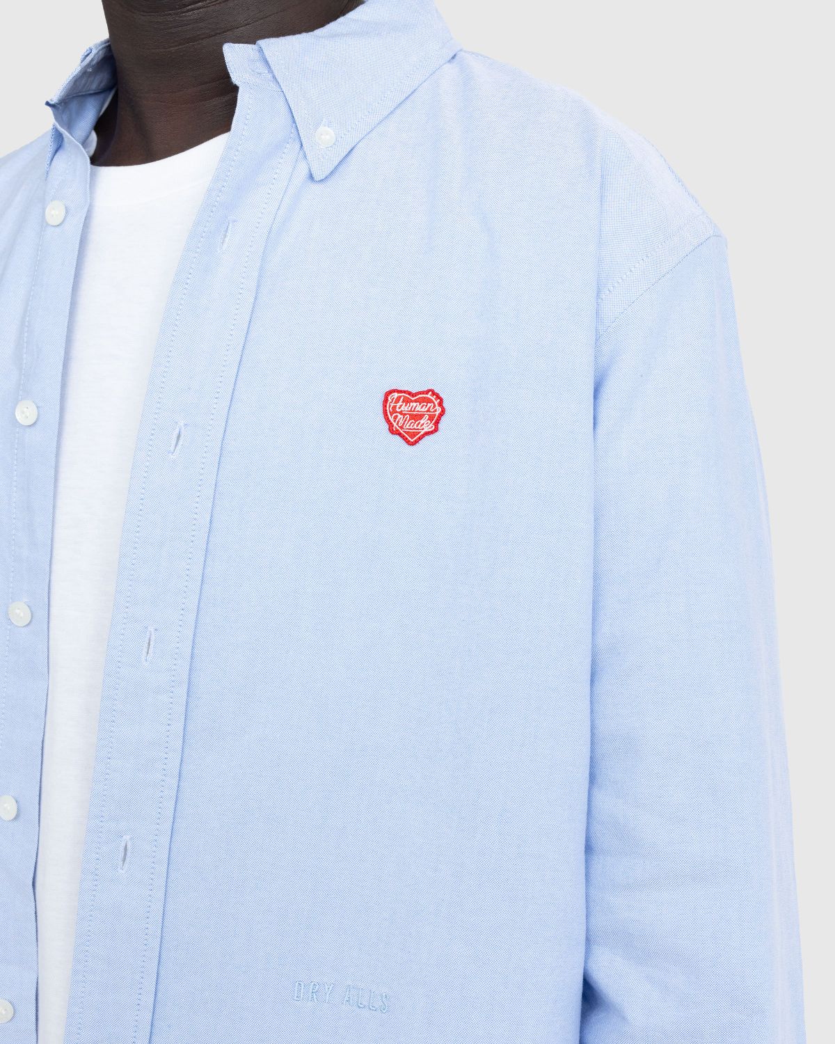 Human Made – OXFORD B.D L/S SHIRT Blue | Highsnobiety Shop