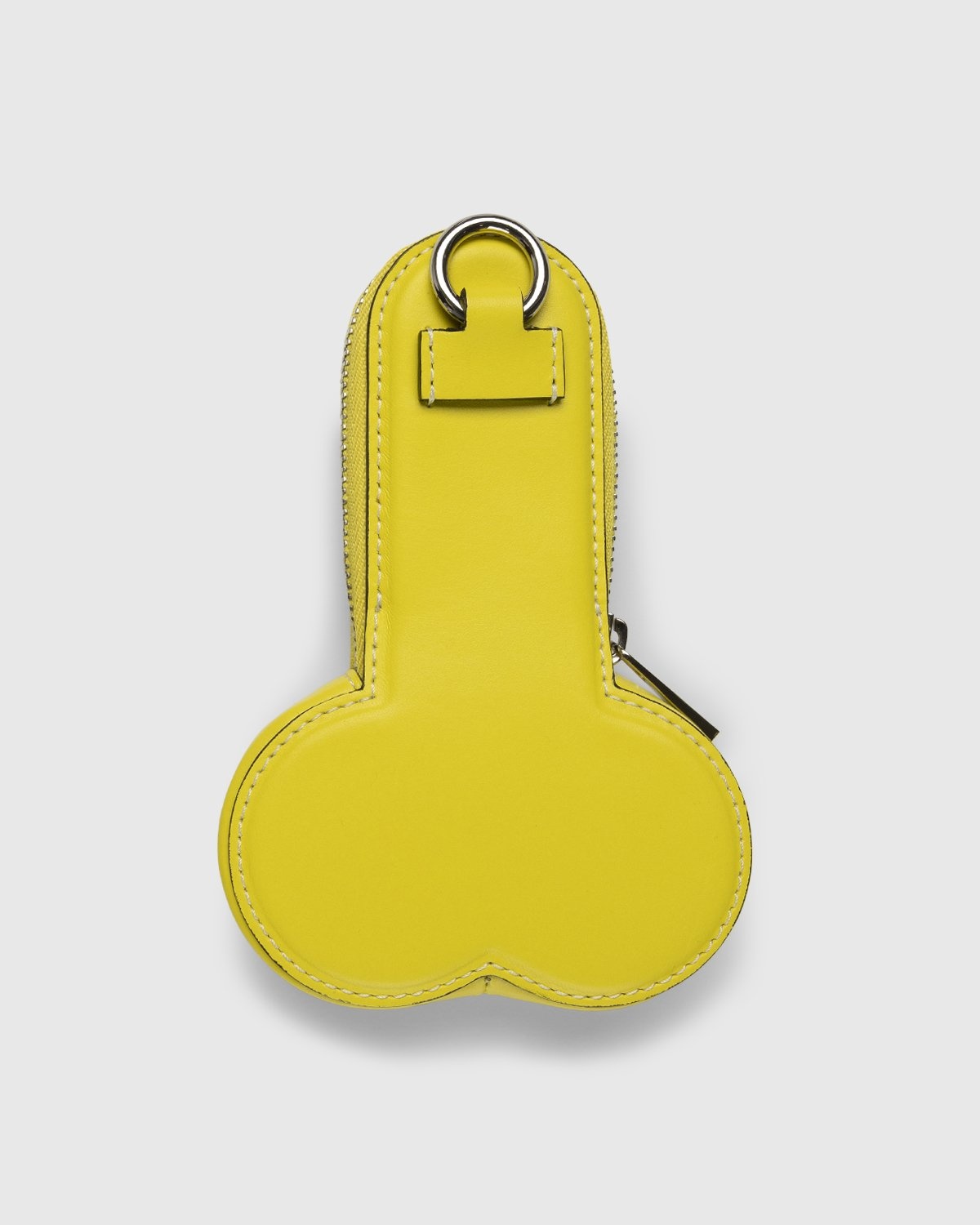 J.W. Anderson – Penis Coin Purse Yellow - Zip Wallets - Yellow - Image 5
