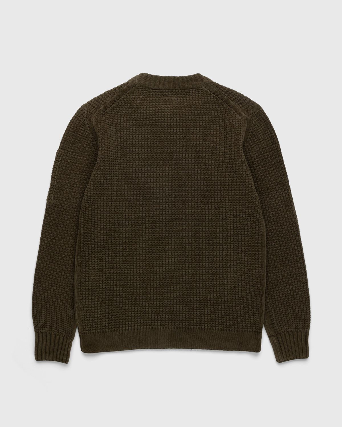 C.P. Company – Chenille Cotton Jumper Green - Knitwear - Green - Image 2