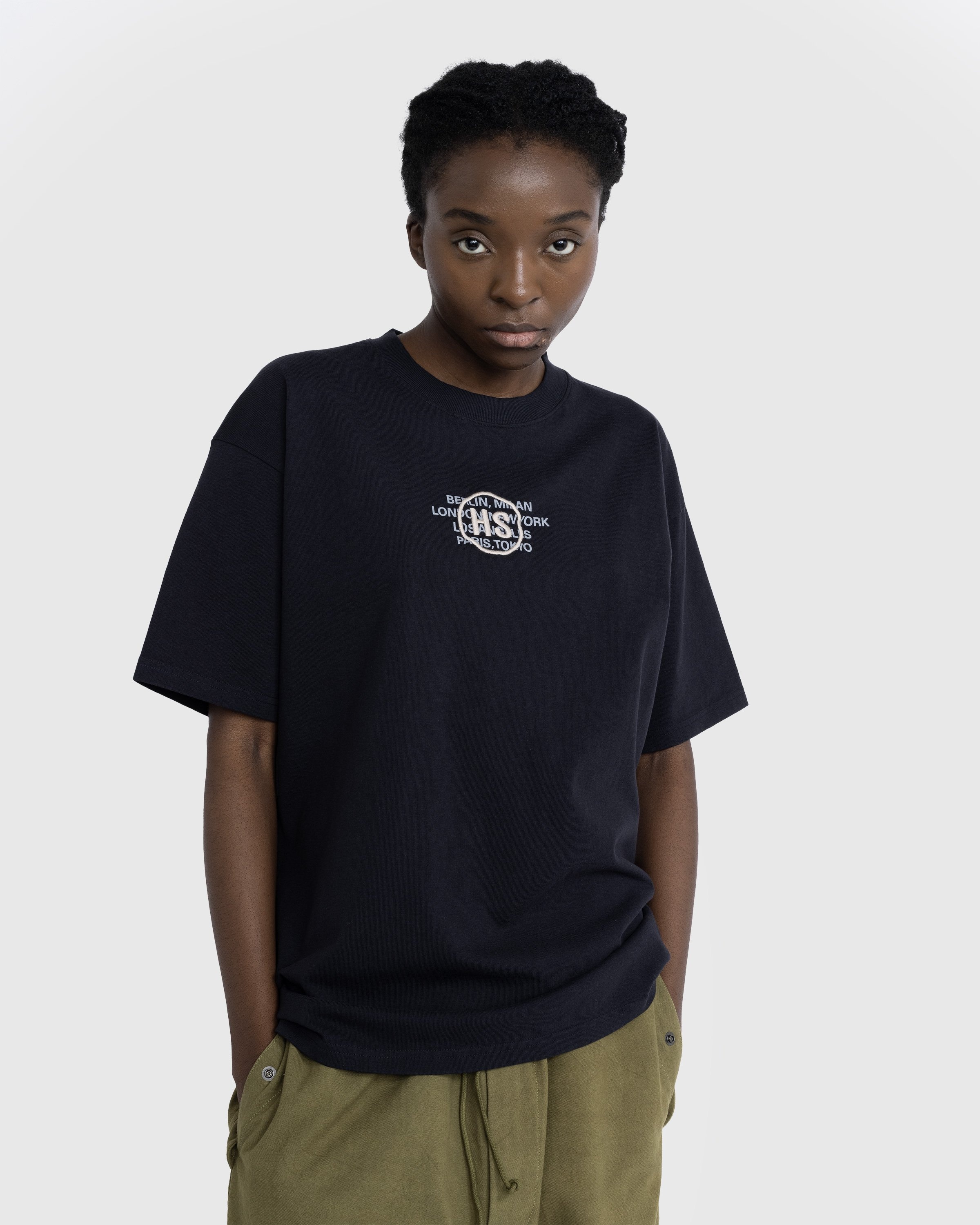 Highsnobiety – Upcycled Black Jersey - Tops - Black - Image 5