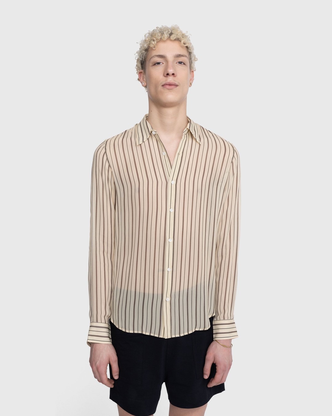 Dries van Noten – Celdon Shirt Ecru - Shirts - Beige - Image 2
