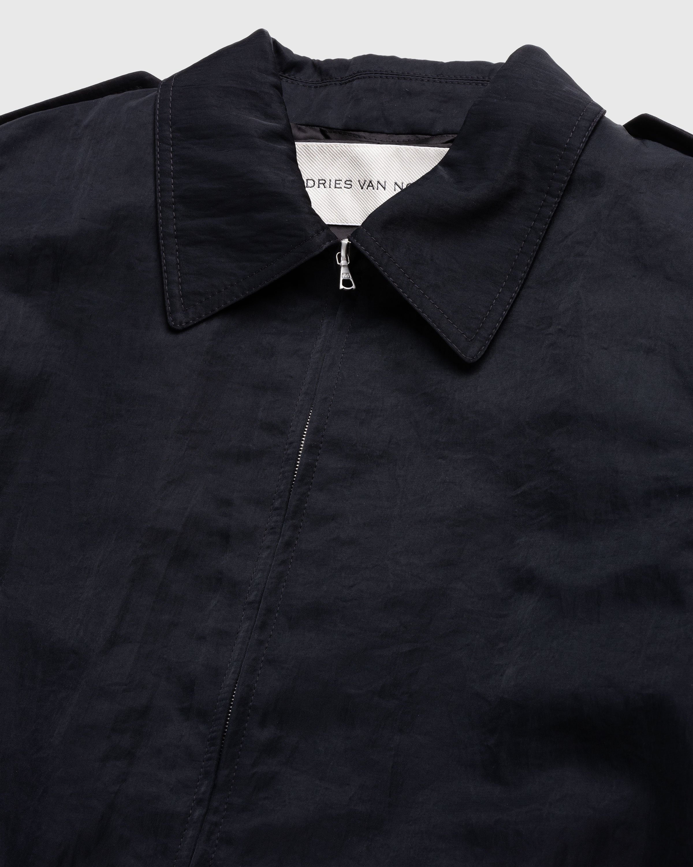 Dries van Noten – Vallow Jacket Black - Outerwear - Black - Image 5