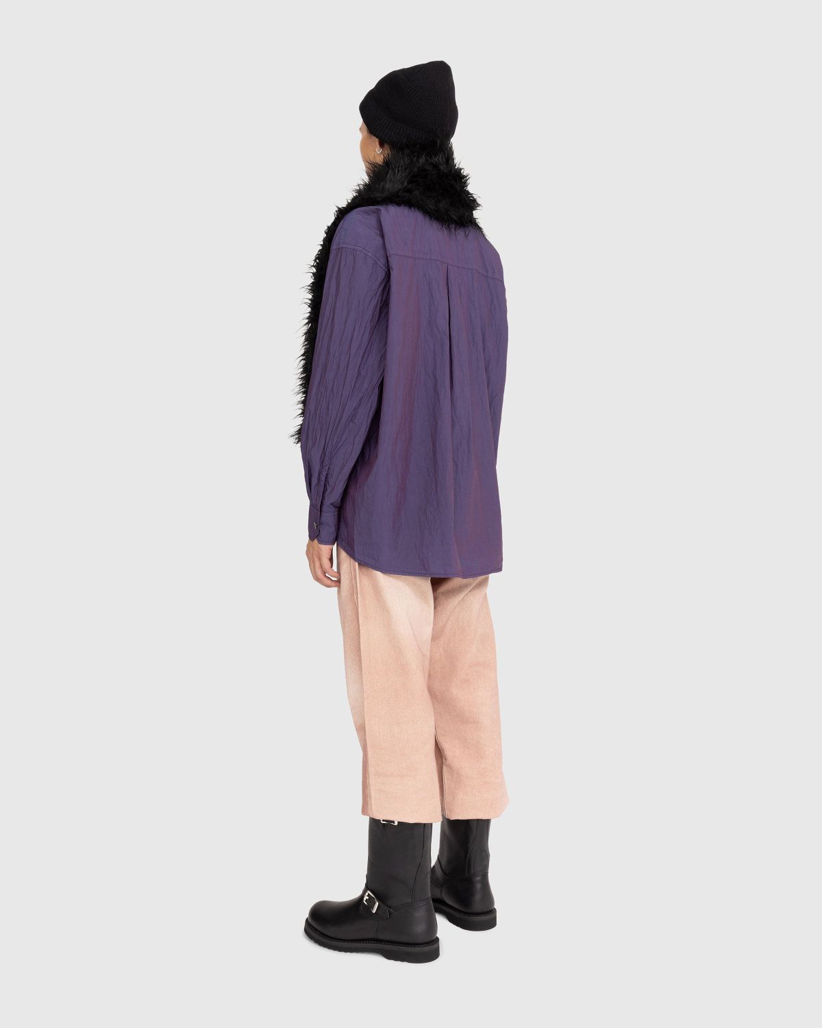 Our Legacy – Floss Scarf Black - Scarves - Black - Image 4