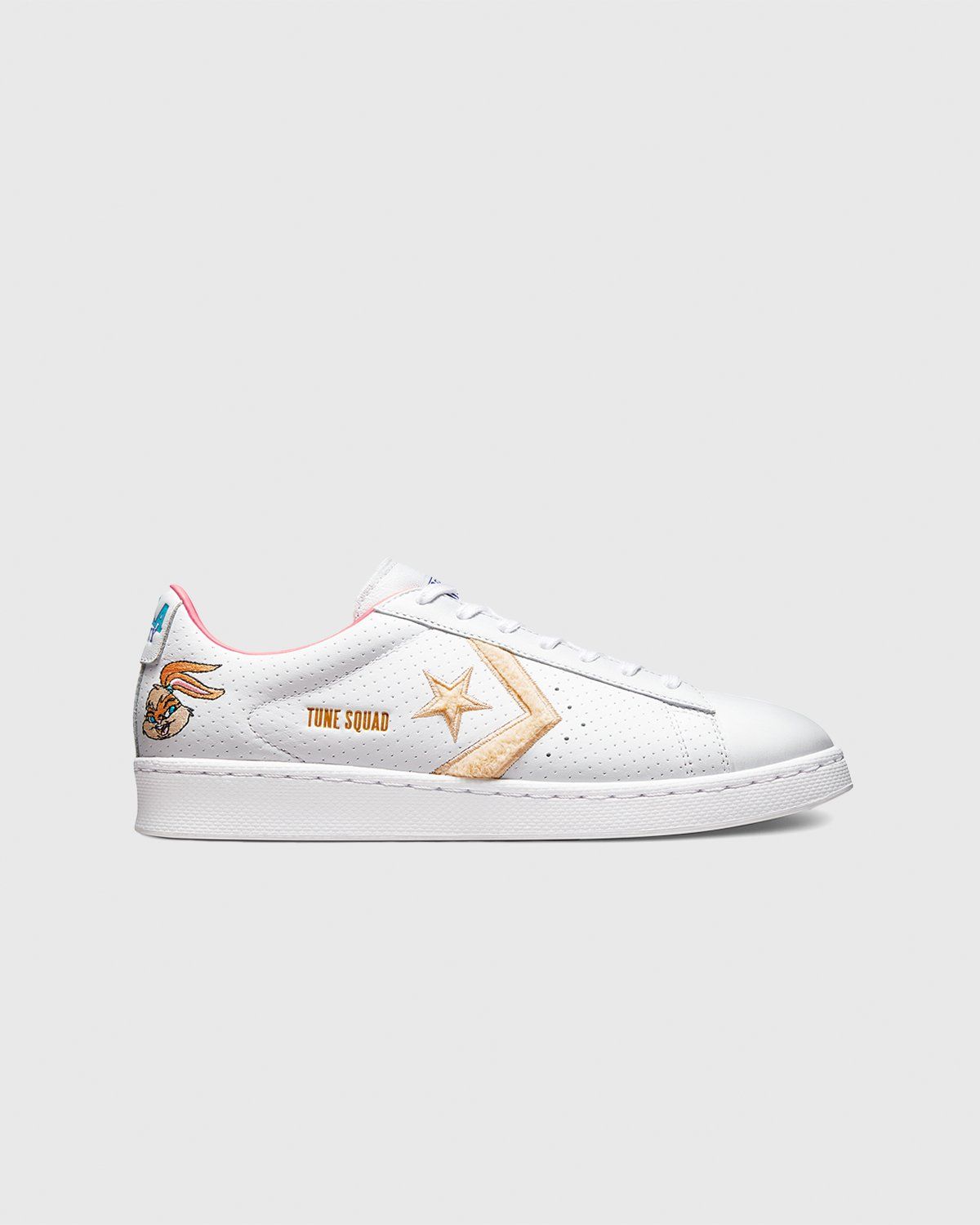 White and rose gold leather converse cheap