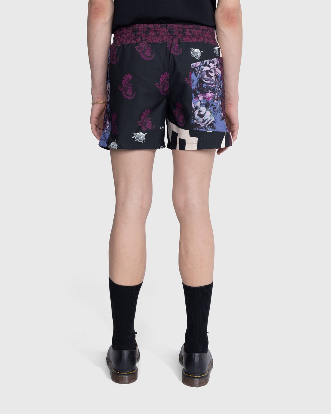Dries van Noten – Phibbs Swim Shorts Dessin B - Swimwear - Red - Image 3