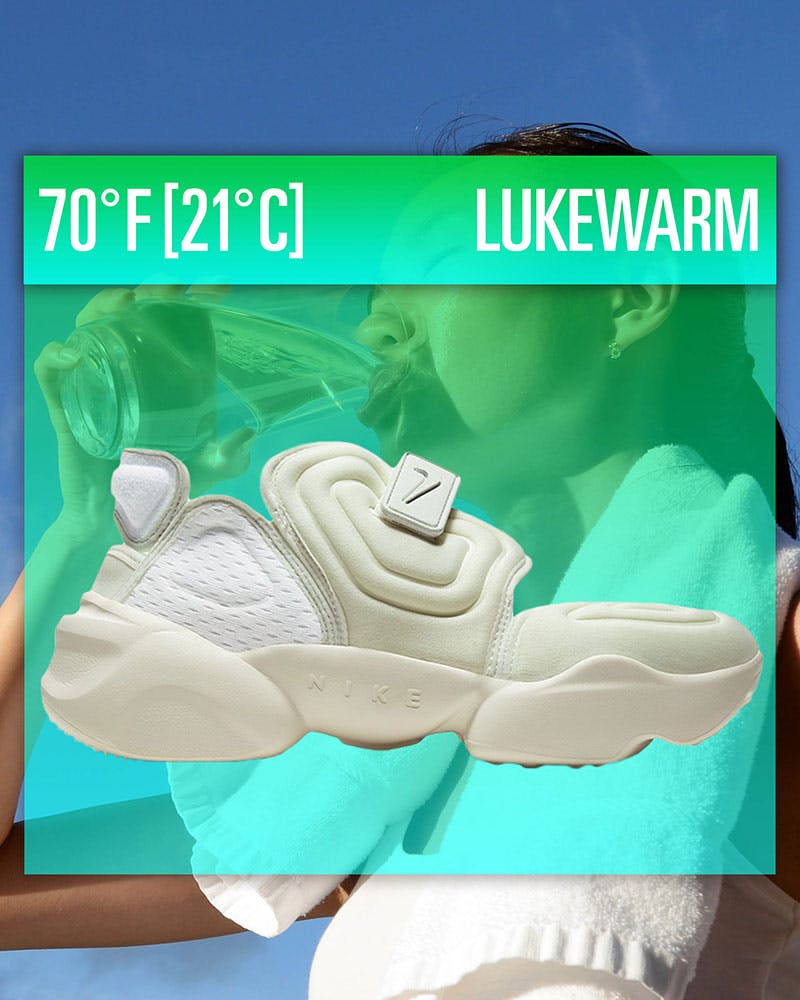 sneaker heat release