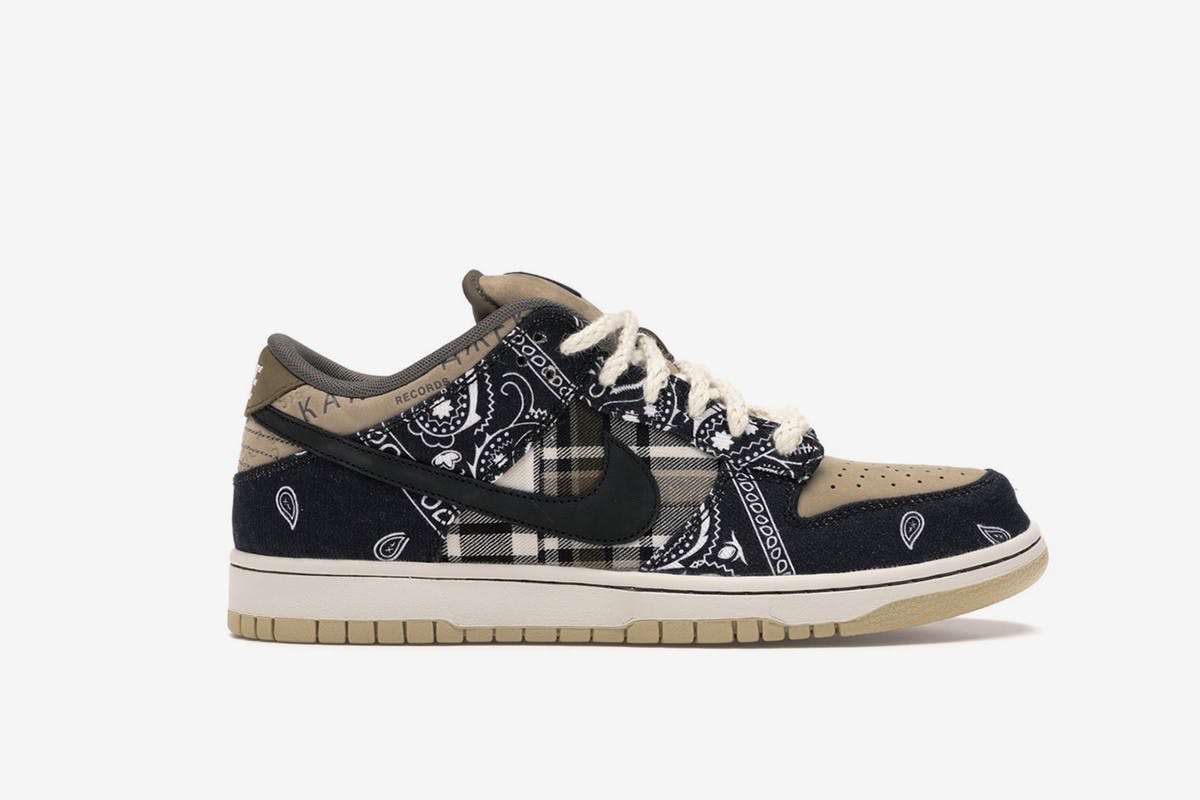 Secure Travis x Nike SB Dunk Low at