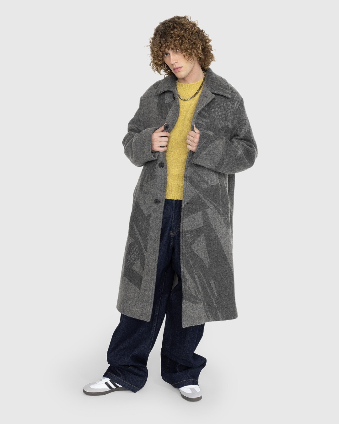 Dries van Noten – Rankle Coat Grey - Outerwear - Grey - Image 2