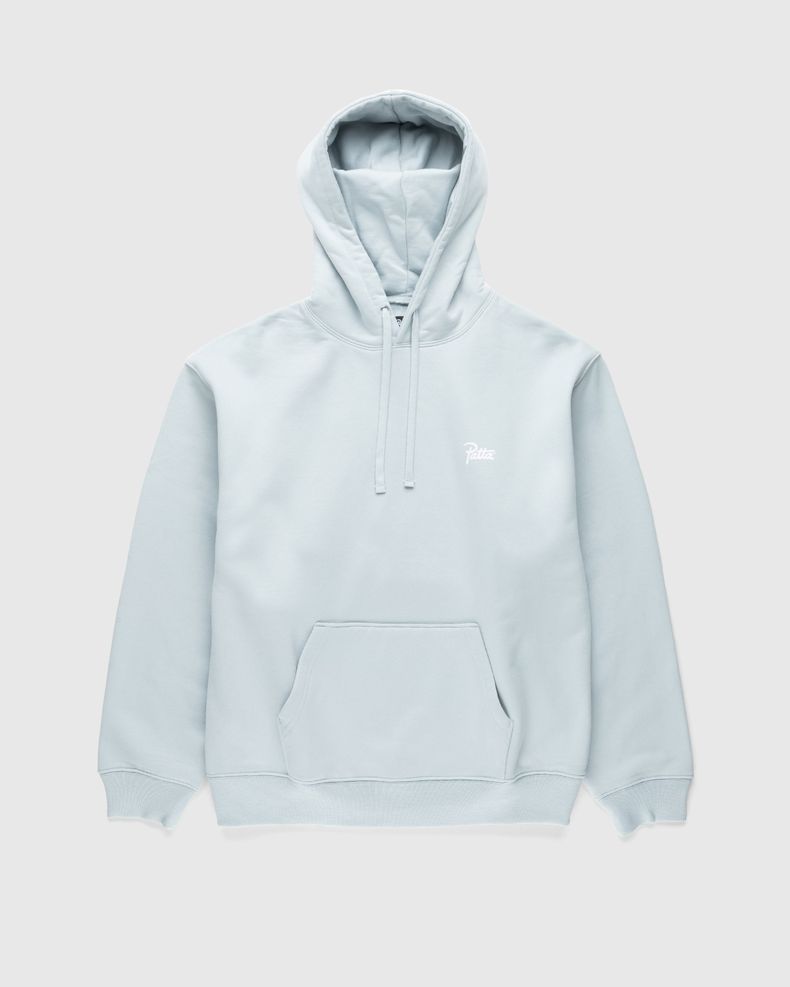 Basic Hooded Sweater Pearl Blue
