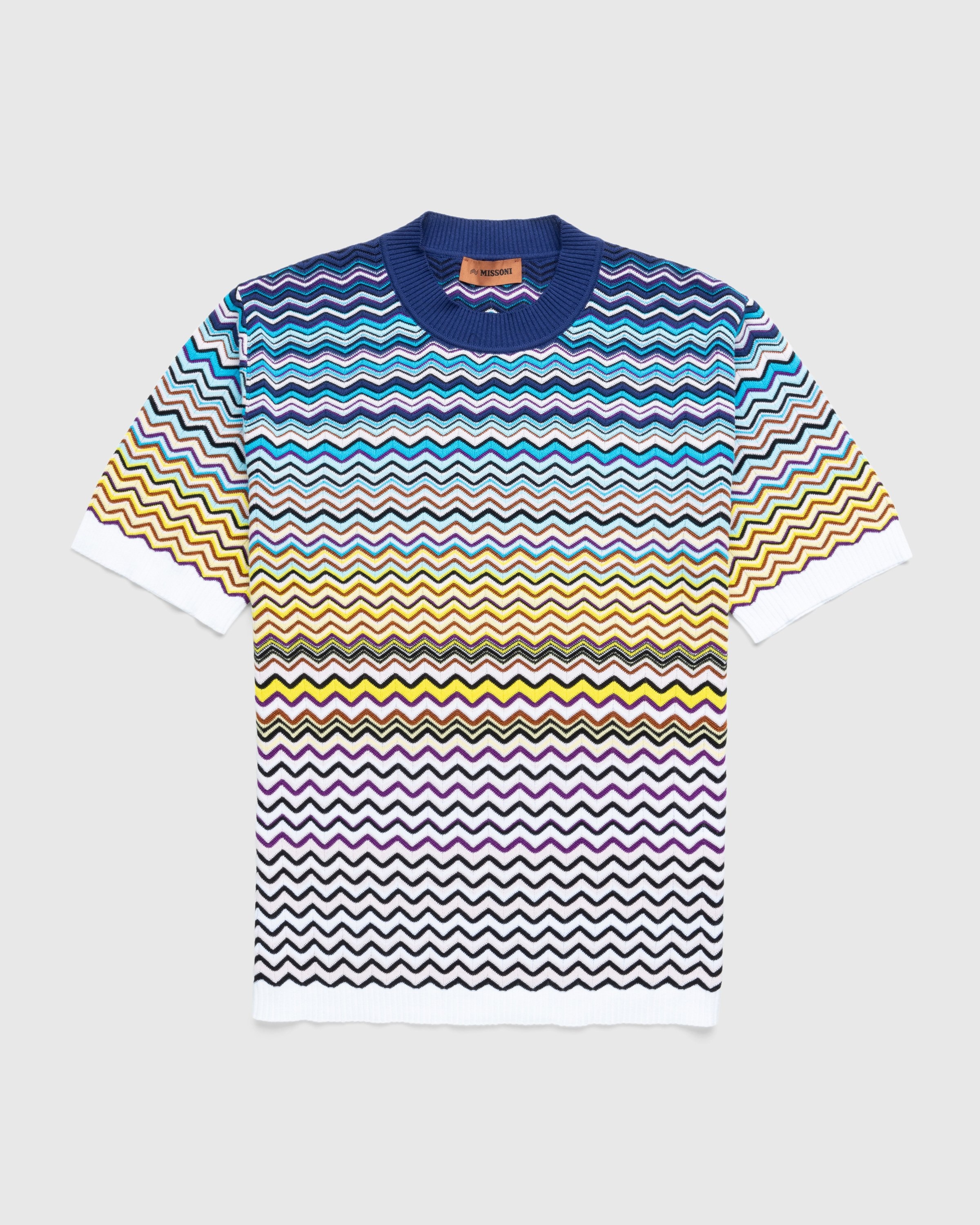 Missoni blue clearance t shirt