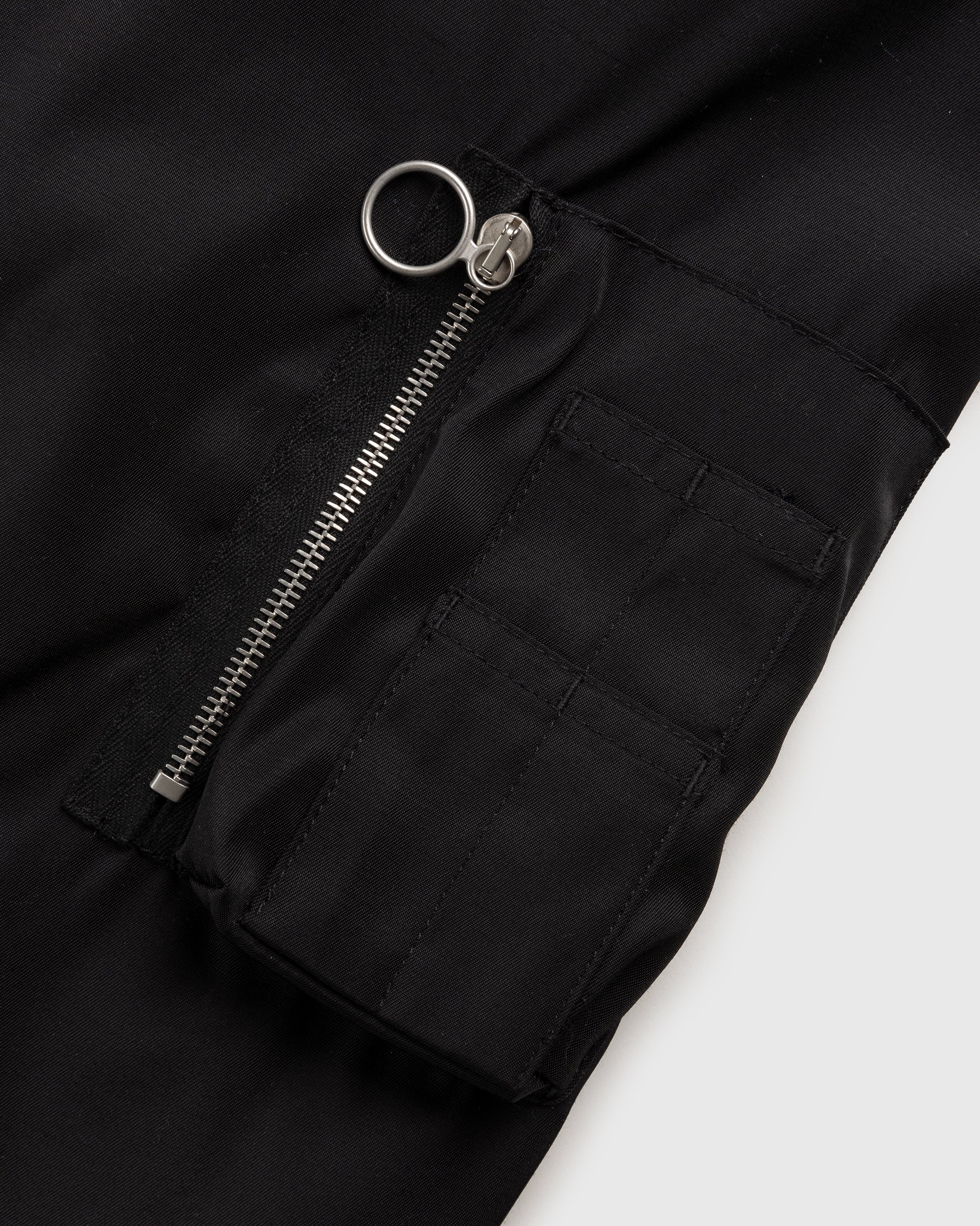 Diomene by Damir Doma – Nylon Bomber Jacket Meteorite - Outerwear - Black - Image 5