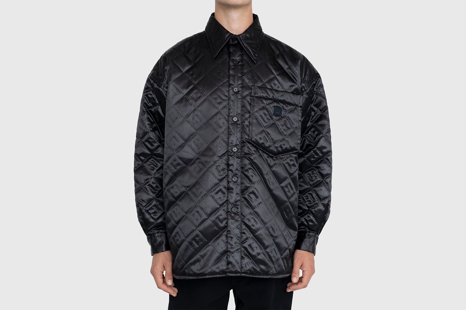 Quilted Satin Jacket