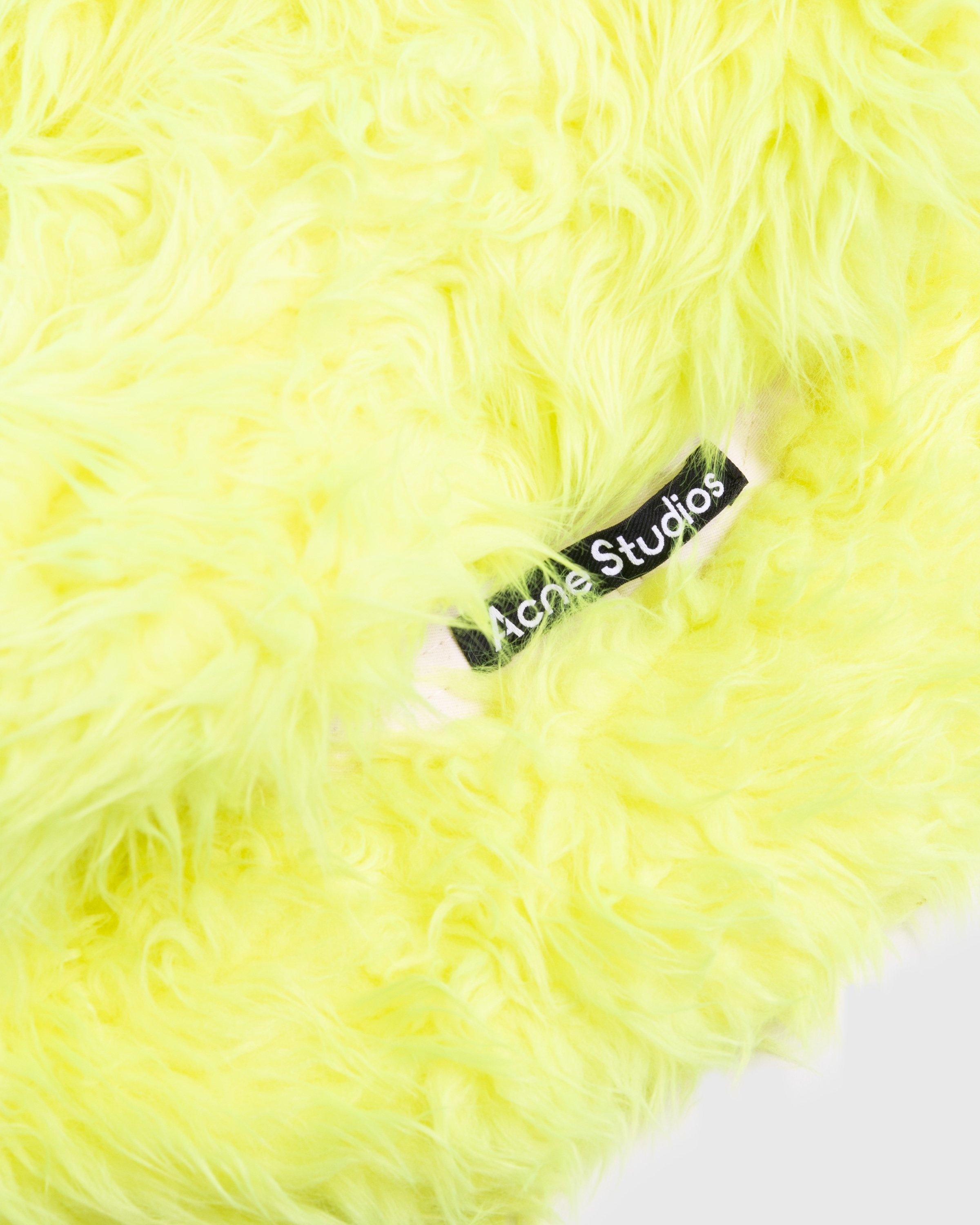 Acne Studios – Fuzzy Bucket Hat Yellow - Hats - Yellow - Image 2