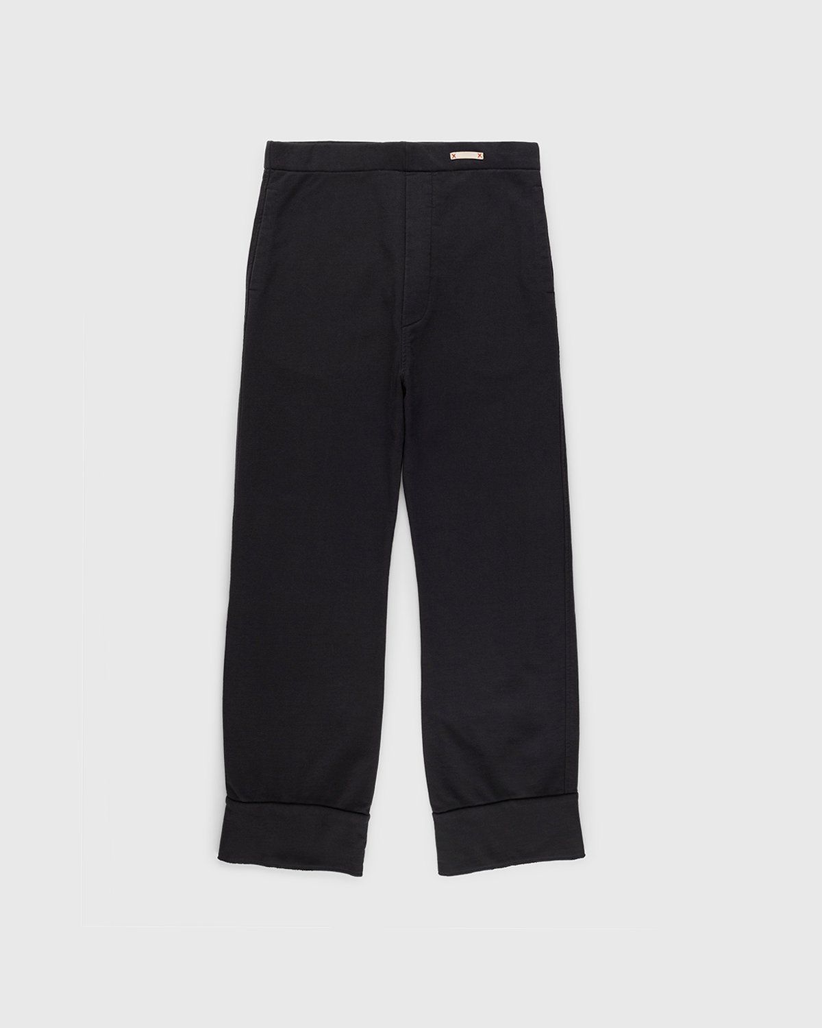 Maison Margiela – Tailored Cotton Trousers Washed Black | Highsnobiety Shop