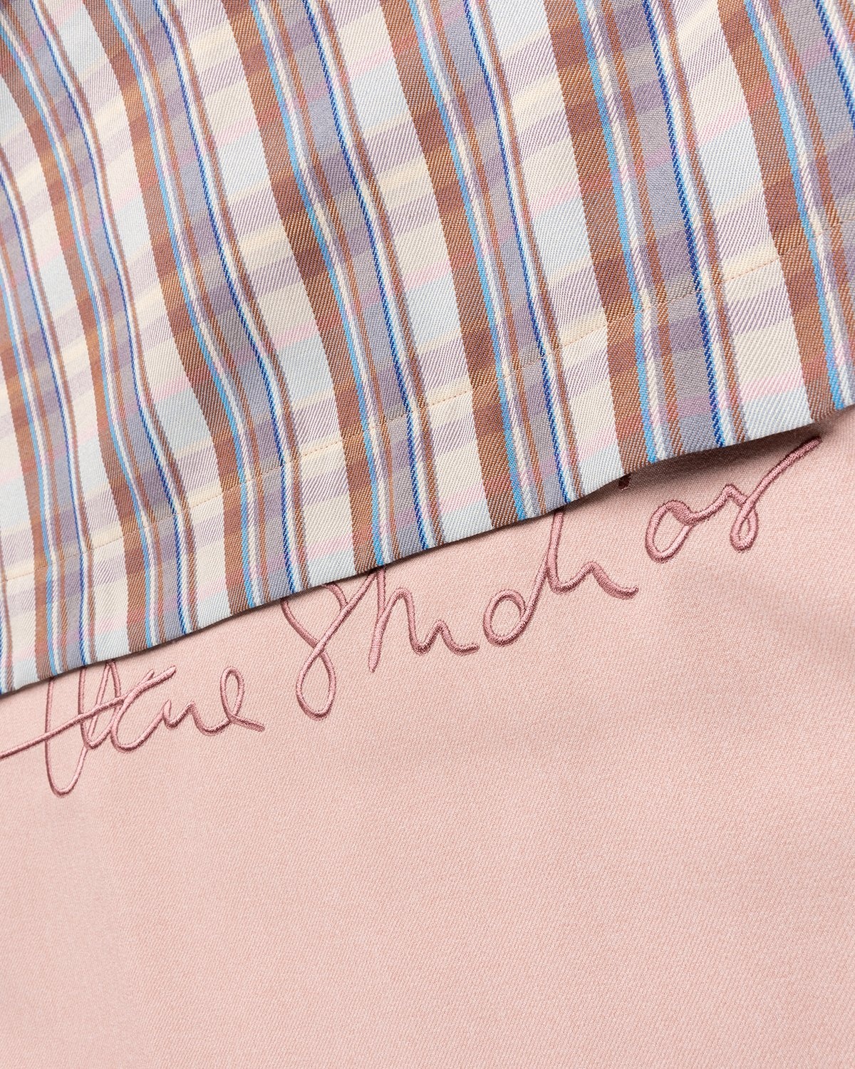 Acne Studios – Checked Twill Jacket Blossom Pink - Outerwear - Pink - Image 4