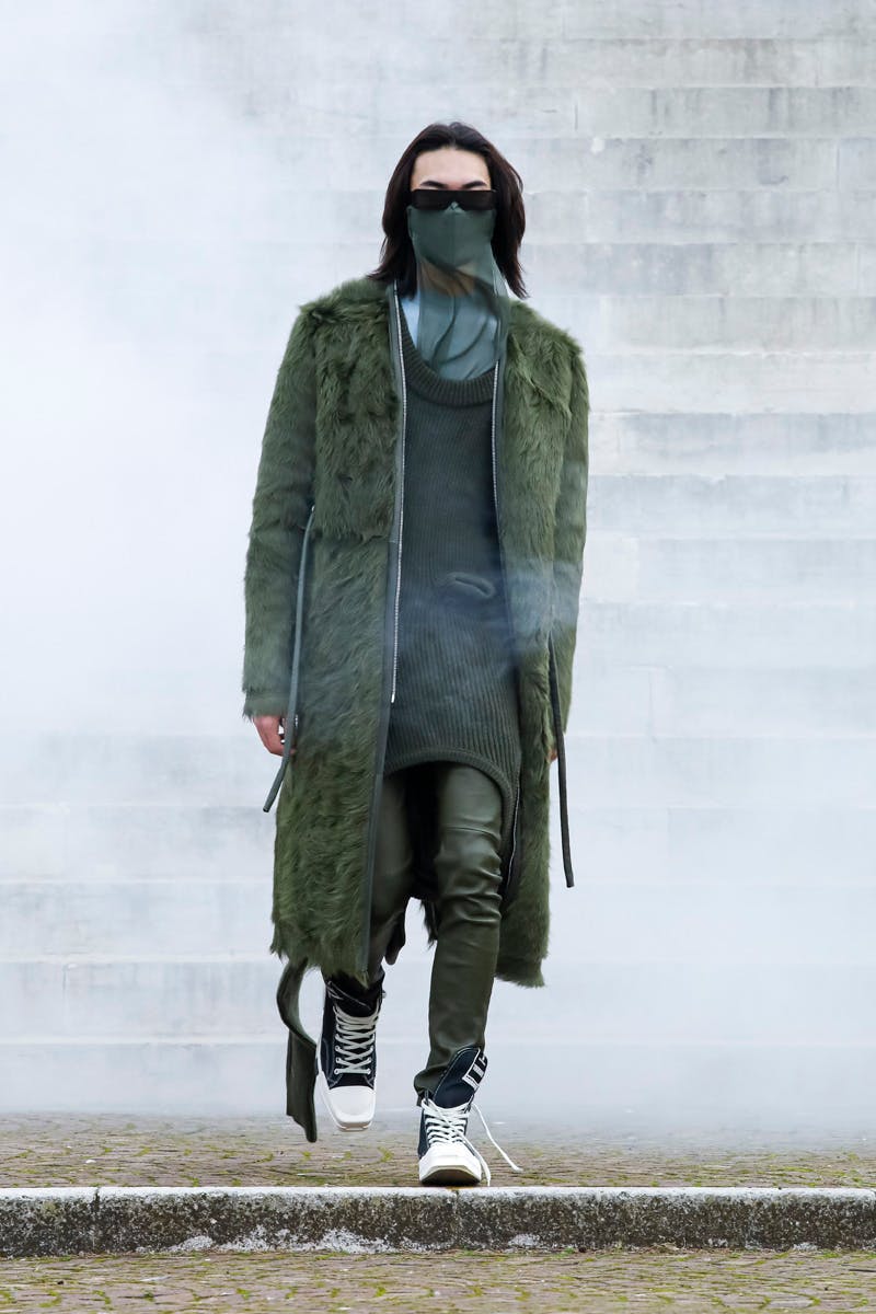 Rick Owens show, Runway, Fall Winter 2021, Paris Fashion Week