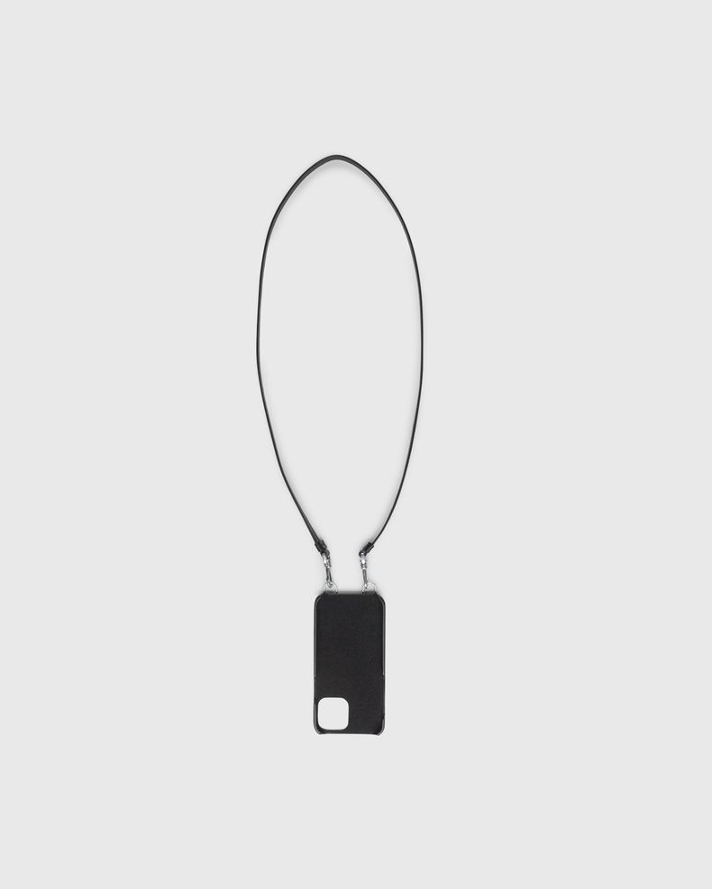 Maison Margiela – Leather iPhone Case Black