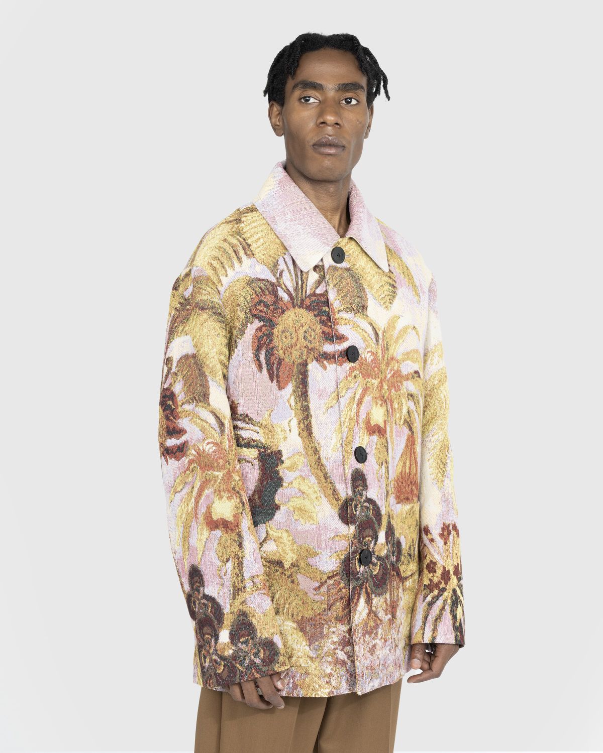 Dries van Noten – Ronnor Coat Pink - Outerwear - Pink - Image 2