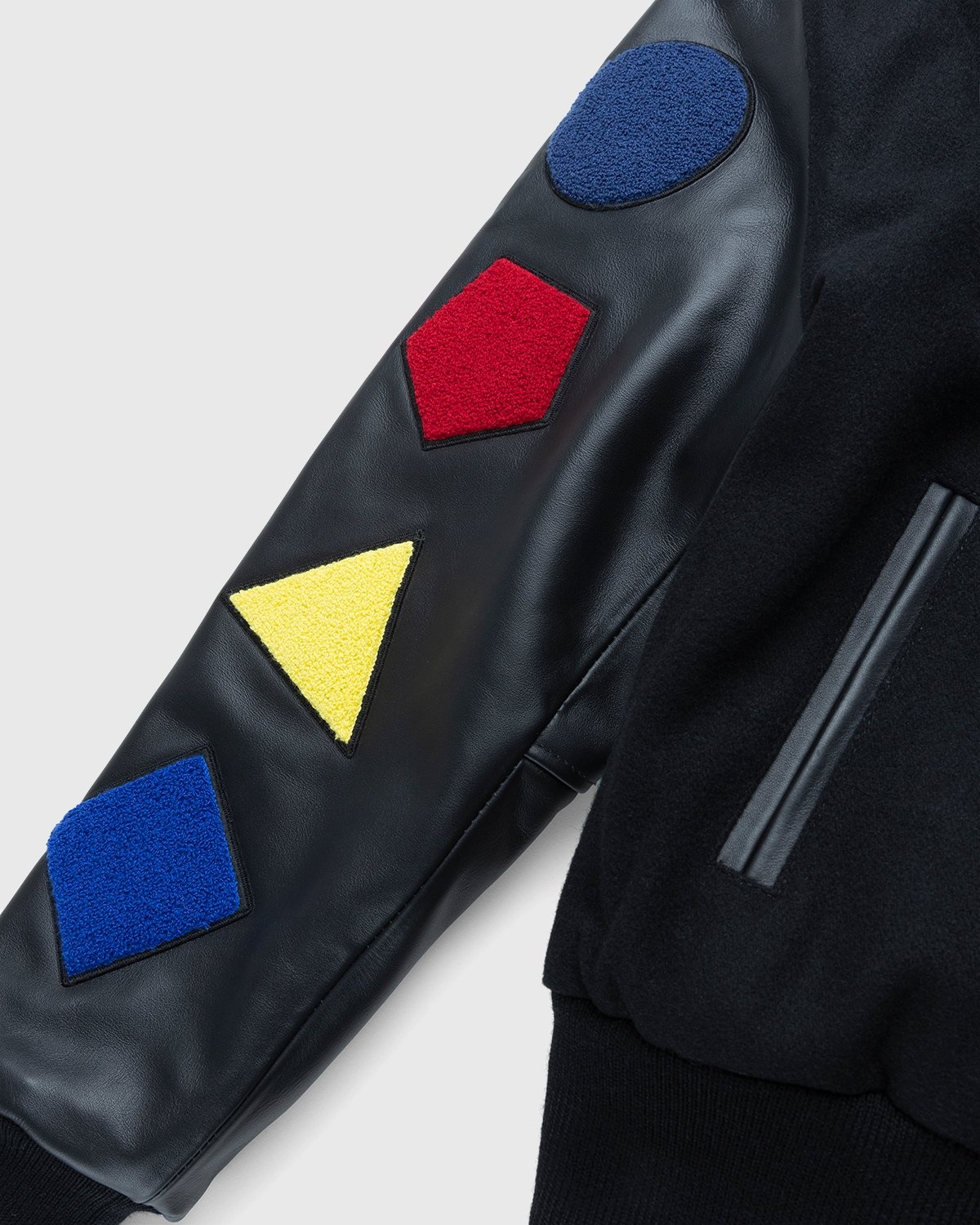 Jacob & Co. x Highsnobiety – Logo Varsity Jacket Black - Outerwear - Black - Image 8