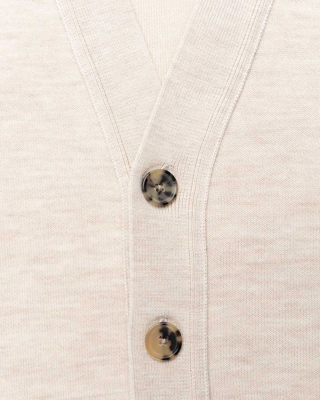 Acne Studios – Cardigan Beige - Knitwear - Beige - Image 4
