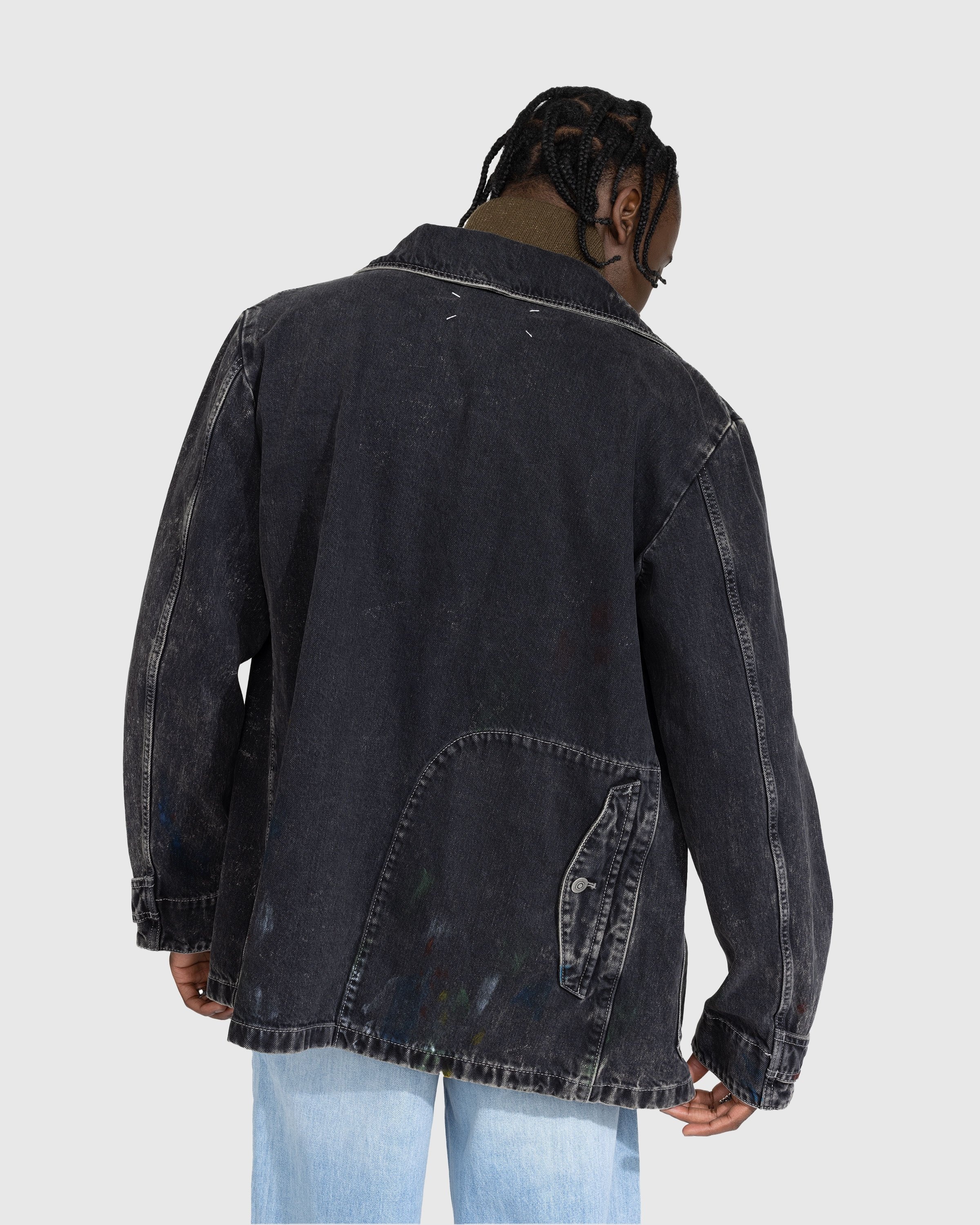 Maison Margiela – Denim Jacket Black - Outerwear - Black - Image 3