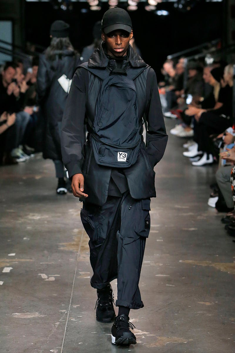 Y3 adidas показ