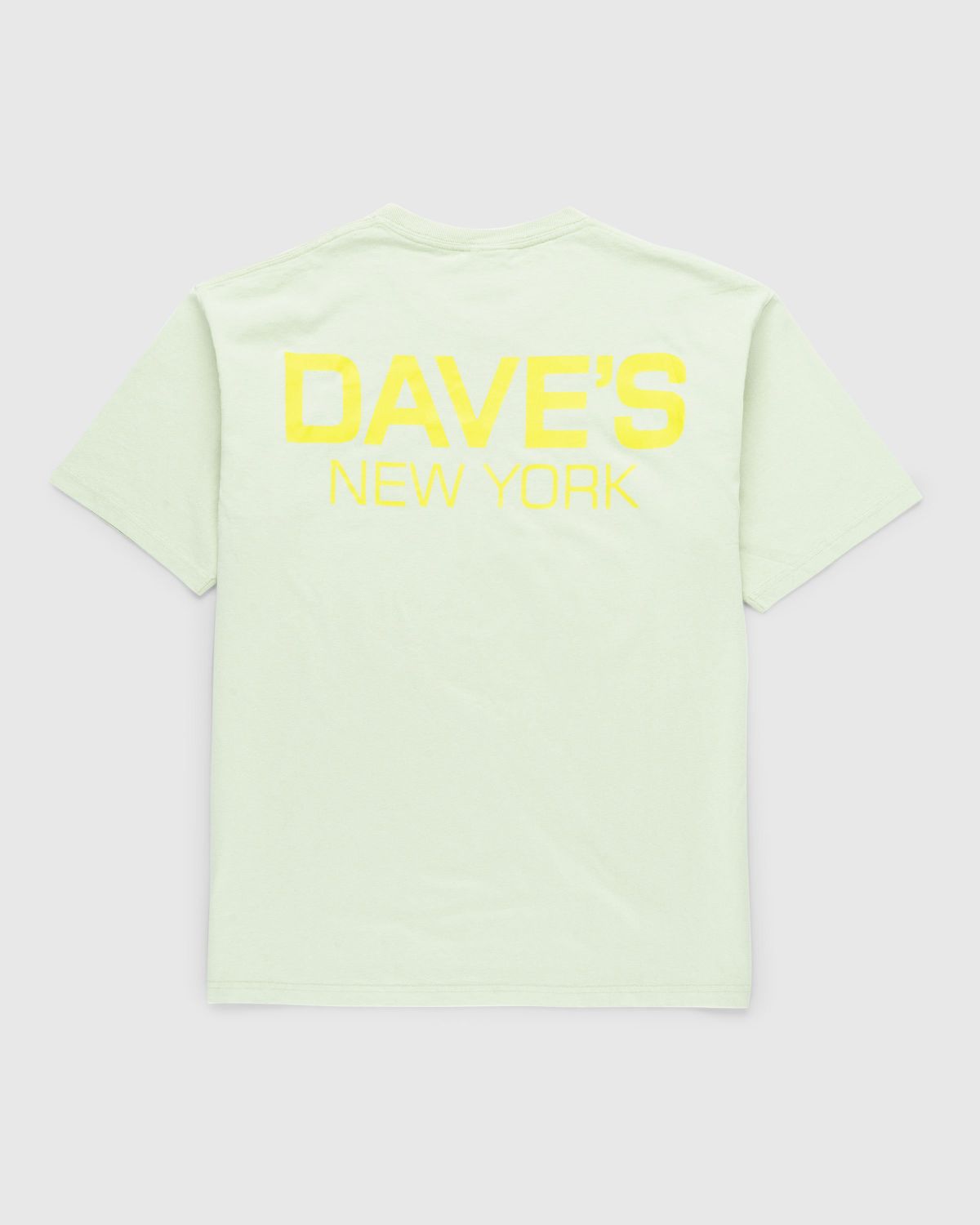 Dave's New York x Highsnobiety – T-Shirt Sage  - T-shirts - Green - Image 1